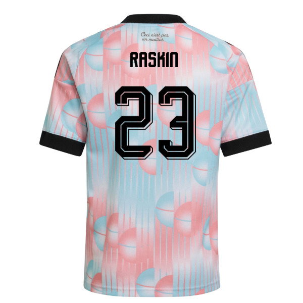 2026-2027 Belgium Away Shirt (Kids) (Raskin 23)-SoccerKits Hub | Buy Soccer Jerseys Online